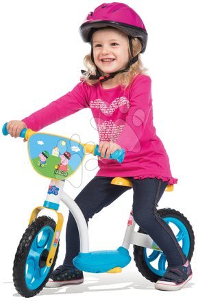Ride-ons and balance bikes from 18 months - Peppa Pig Learning Bike Smoby Balance Ride-on Toy - 1