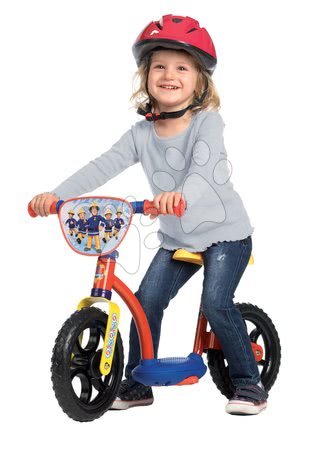 Odrážedla od 18 měsíců - Balanční odrážedlo Learning Bike Smoby s nastavitelnou výškou sedáku černo-oranžové od 24 měsíců_1