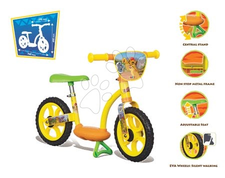Vozila za djecu - Balansna guralica Lion Guard Learning Bike Comfort Smoby_1
