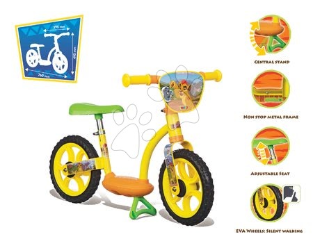 Vehicule pentru copii - Bicicletă Lion Guard Learning Bike Comfort Smoby_1