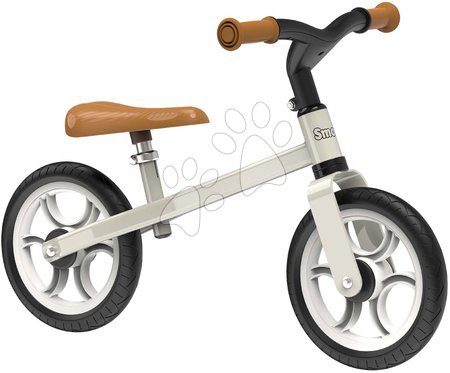 Dětská odrážedla - Balanční odrážedlo First Bike Smoby s ultralehkou 2,5 kg kovovou konstrukcí a tichým chodem gumových kol od 24 měsíců