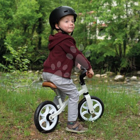 Odrážedla od 18 měsíců - Balanční odrážedlo First Bike Smoby s ultralehkou 2,5 kg kovovou konstrukcí a tichým chodem gumových kol od 24 měsíců_1