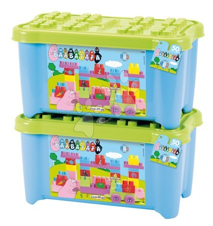 Kostky a stavebnice - Stavebnice Abrick Maxi Barbapapa Écoiffier - 1