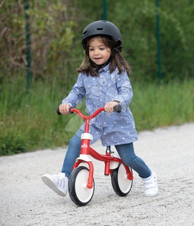 Jeździki - Jeździk balansowy ultralekki Rookie Bike Smoby z regulowaną wysokością siodełka i kierownicy oraz cichymi gumowymi oponami od 18 m-ca_1