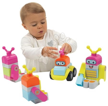 Cuburi si jocuri de construit - Jucărie Maxi Abrick Robot set Écoiffier - 1