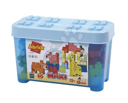 Kostky a stavebnice - Stavebnice Maxi Abrick Zvířátka Écoiffier - 5