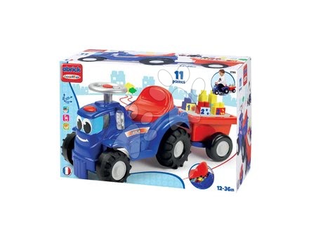 Odrážedla od 12 měsíců - Odrážedlo traktor s přívěsem Maxi Abrick Écoiffier - 4