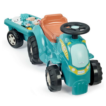 Odrážadlá od 12 mesiacov | Strana 2 - Odrážadlo traktor s prívesom BB Abrick Écoiffier