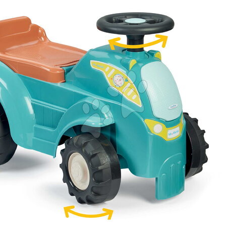 Draisiennes à partir de 12 mois - Tracteur à pédales BB Abrick Écoiffier - 5