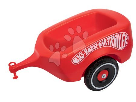 Příslušenství k odrážedlům - Přívěsný vozík BIG červený k odrážedlům BIG New&Classic&Neo&Next&Scooter od 12 měsíců