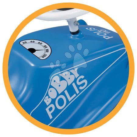 Babytaxiuri de la 12 luni - Babytaxiu Bobby Classic Delfini & Poliţia BIG - 9