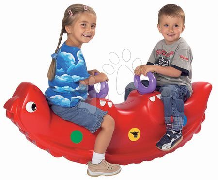 Igračke za djecu od 1 do 2 godine - Set penjalica Adventure Car Smoby s pješčanikom i klackalica dinosaur Sammy, od 24 mjeseca_1