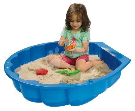 Sandkästen für Kinder - Sandgrube Muschel Watershell Blue BIG