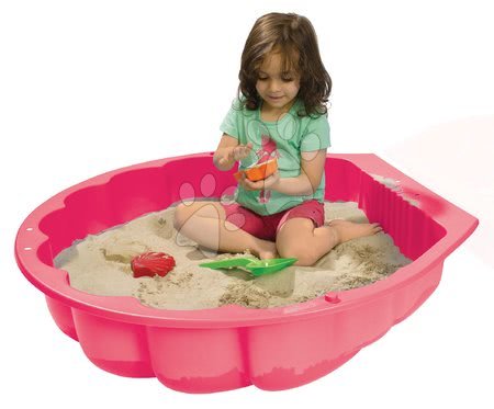 Sandkästen für Kinder - Sandgrube Muschel Watershell Pink BIG