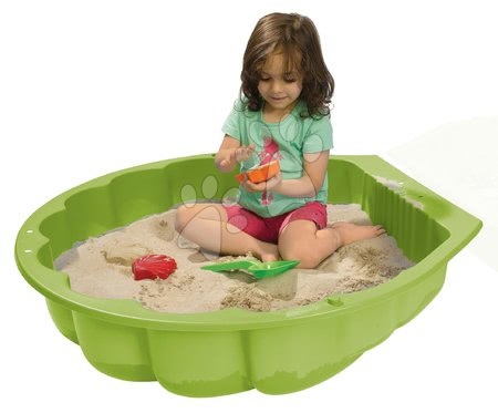 Sandkästen für Kinder - Sandgrube Muschel Watershell Green BIG