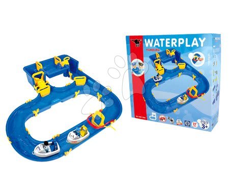 Vodní dráhy pro děti - Vodní hra Waterplay Hamburg BIG - 4