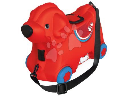 Odrážedla sety - Set odrážedlo kufr na kolečkách Pes Bobby BIG - 1