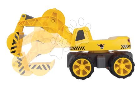 Jucării pentru copilași de la 1 la 2 ani - Set căţărătoare Adventure Car Smoby cu tobogan, graifer şi camion Maxi Power de la 24 luni_1