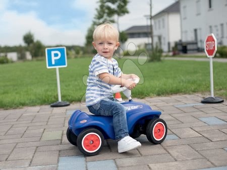 Bébitaxi szettek - Szett bébitaxi autó Royal Blue New Bobby Car BIG - 10