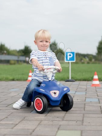 Bébitaxi szettek - Szett bébitaxi autó Royal Blue New Bobby Car BIG - 9