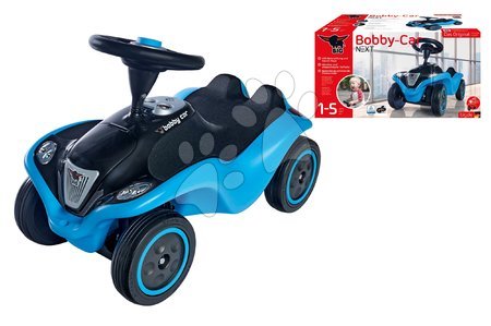 Vehicule pentru copii - Babytaxiu mașinuță Next Bobby Car Blue BIG_1