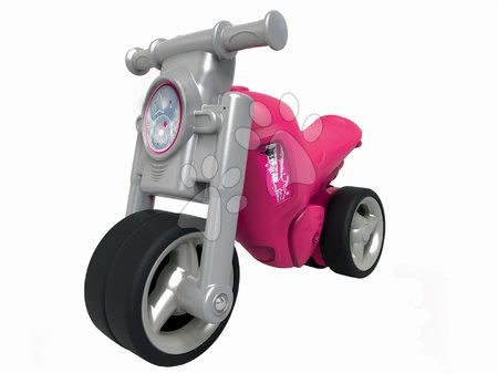 Odrážadlá od 18 mesiacov BIG - Odrážadlo motorka Girl Bike BIG ružovo-šedé od 18 mes_1