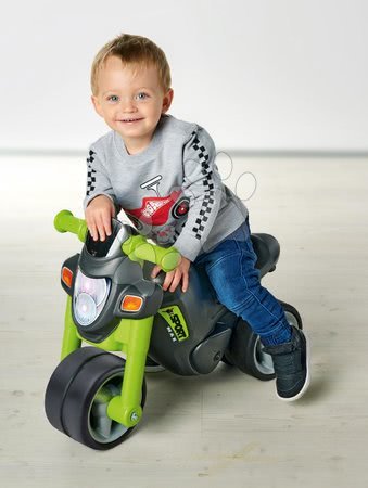 Vehicule pentru copii - Babytaxiu motocicletă Sport Bike Green BIG_1