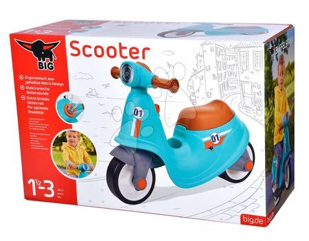 Bébitaxik 18 hónapos kortól - Bébitaxi Classic Scooter BIG - 12