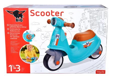 Bébitaxik 18 hónapos kortól - Bébitaxi Classic Scooter BIG - 13