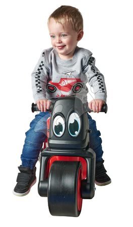 Vozidlá pre deti v extra zľavách - Odrážadlo motorka Racing Bike Red BIG a široké stabilné kolesá od 18 mes_1
