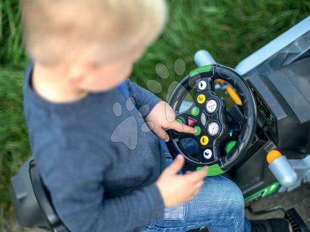 Vehicule cu pedală pentru copii - Tractor încărcător frontal BIG - 9