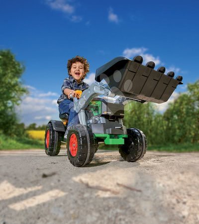Vehicule cu pedală pentru copii - Tractor încărcător frontal BIG - 6