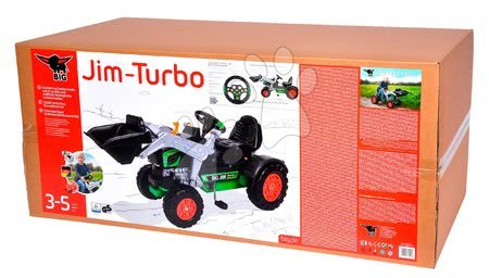 Vehicule cu pedală pentru copii - Tractor încărcător frontal BIG - 12