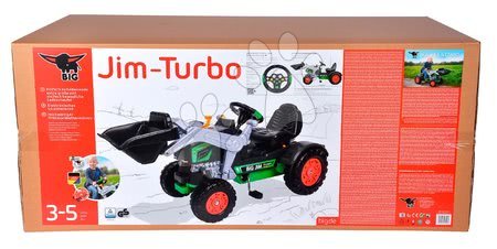 Vehicule cu pedală pentru copii - Tractor încărcător frontal BIG - 13