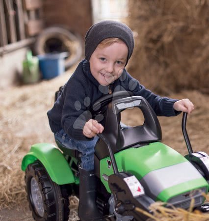 Otroška vozila na pedala - Traktor Maxi John XL BIG - 10