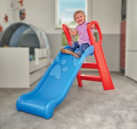 Rutschen für Kinder  - Rutsche Baby BIG Länge 118 cm robust blau-rot_1