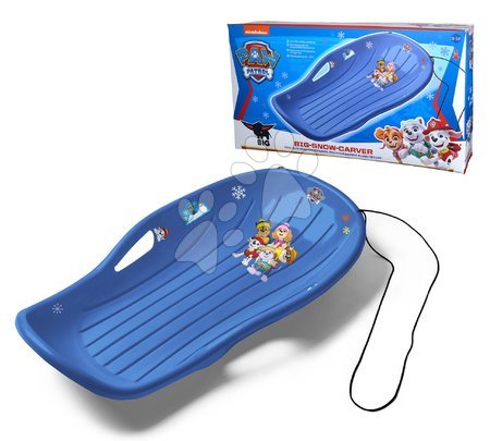 Hračky pre deti od 3 do 6 rokov - Robustné modré boby Snow Carver Blue Paw Patrol BIG