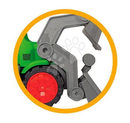 Tretfahrzeuge Sets für Kinder - Trettraktor-Set Jim Loader BIG  - 9
