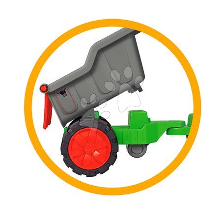 Tretfahrzeuge Sets für Kinder - Trettraktor-Set Jim Loader BIG  - 10
