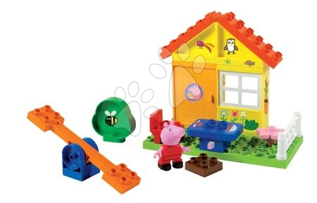 Építőjátékok BIG-Bloxx mint lego - Építőjáték Peppa Pig a kertben PlayBIG Bloxx BIG  - 2