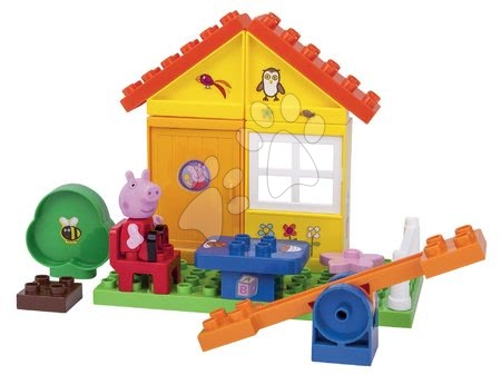 BIG-Bloxx Bausätze als Lego - Baukasten Peppa Pig im Garten PlayBIG Bloxx BIG 