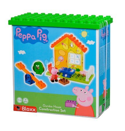 Építőjátékok BIG-Bloxx mint lego - Építőjáték Peppa Pig a kertben PlayBIG Bloxx BIG  - 5