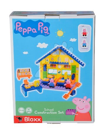 BIG-Bloxx building toys - BIG PlayBIG Bloxx Peppa Pig at School Building Blocks Set - 7