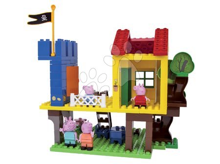 Stavebnice BIG-Bloxx jako lego - Stavebnice Peppa Pig v domku na stromě PlayBIG Bloxx BIG - 1
