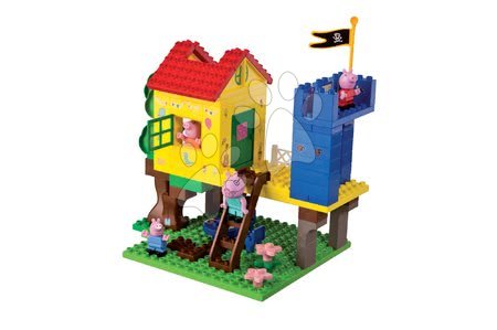 Stavebnice BIG-Bloxx jako lego - Stavebnice Peppa Pig v domku na stromě PlayBIG Bloxx BIG - 2