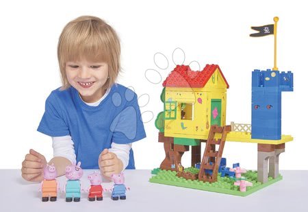 Stavebnice BIG-Bloxx jako lego - Stavebnice Peppa Pig v domku na stromě PlayBIG Bloxx BIG - 5