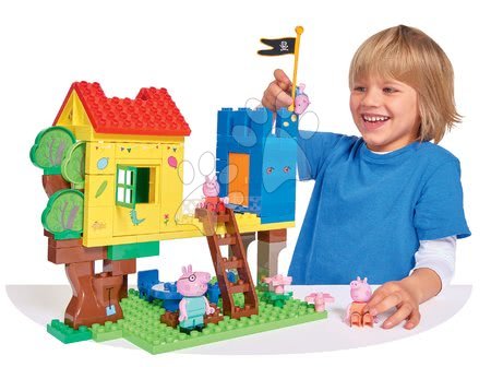 Stavebnice BIG-Bloxx jako lego - Stavebnice Peppa Pig v domku na stromě PlayBIG Bloxx BIG - 6