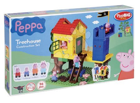 Stavebnice BIG-Bloxx jako lego - Stavebnice Peppa Pig v domku na stromě PlayBIG Bloxx BIG - 8