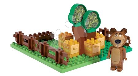 Építőjátékok BIG-Bloxx mint lego - Építőjáték Mása és a medve a kertecskében PlayBIG Bloxx BIG  - 1