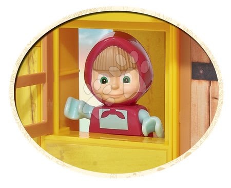 Építőjátékok BIG-Bloxx mint lego - Építőjáték Mása és a medve a házikóban PlayBIG Bloxx BIG  - 5